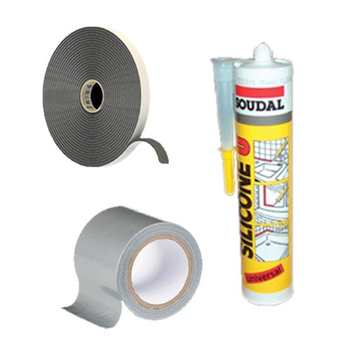 Bead Mastic, Flowable Mastic, and Tape